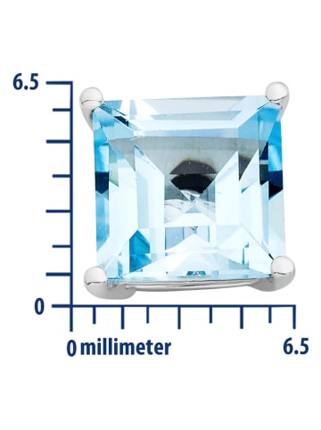 Diamant Exquis Weißgold-Ohrstecker mit Edelsteinen