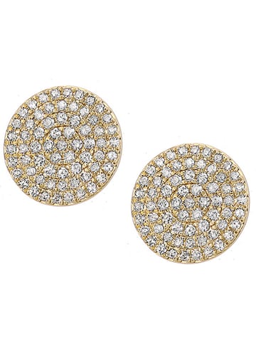 Revoni Gold-Ohrstecker mit Diamanten