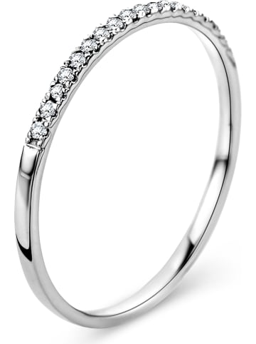 Revoni Witgouden ring met diamanten