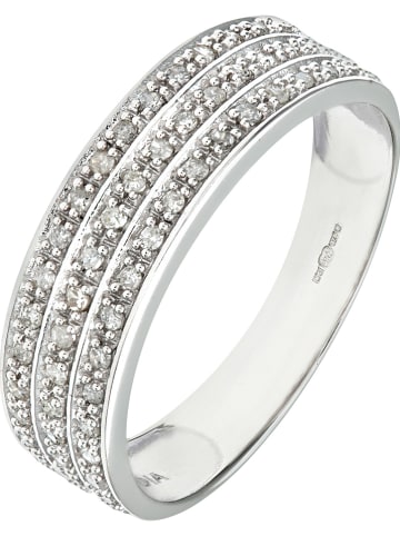 Revoni Weißgold-Ring mit Diamanten