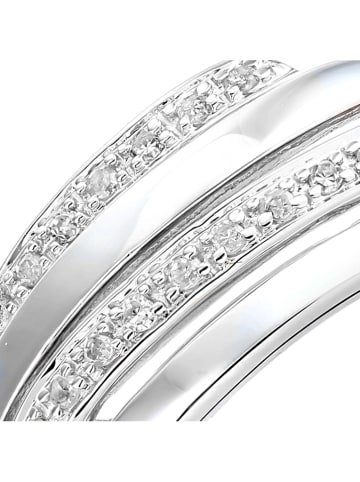 Revoni Witgouden ring met diamanten