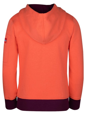 Trollkids Sweatvest "Sortland" oranje/paars