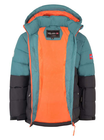 Trollkids Winterjacke "Gryllefjord" in Blau/ Schwarz