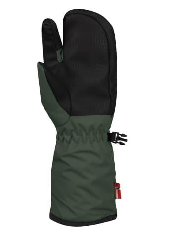 Trollkids Funktions-Fäustlinge "Troll" in Khaki