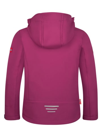 Trollkids Softshelljas "Oslofjord" roze