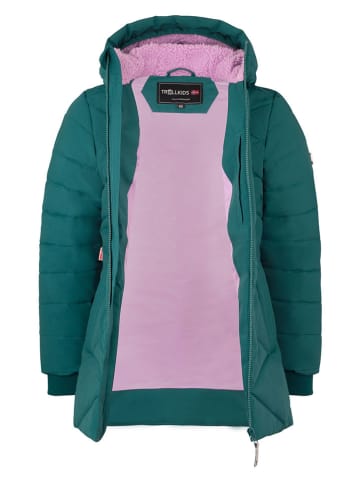 Trollkids Tussenmantel "Bergen" petrol