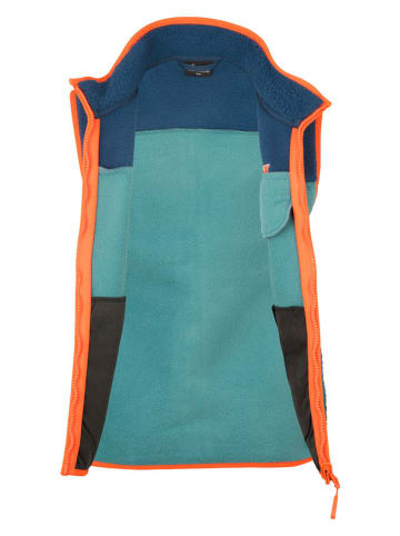Trollkids Fleece bodywarmer "Hemsedal" turquoise