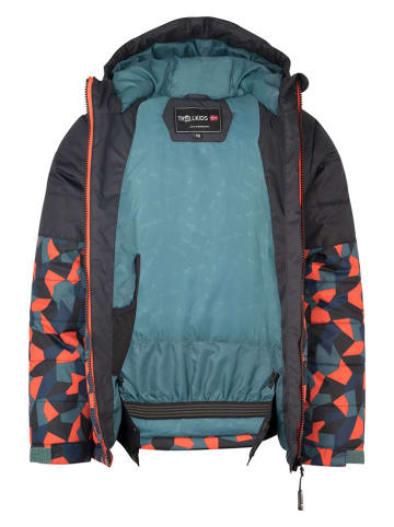 Trollkids Ski-/ Snowboardjacke "Hemsedal" in Schwarz/ Orange