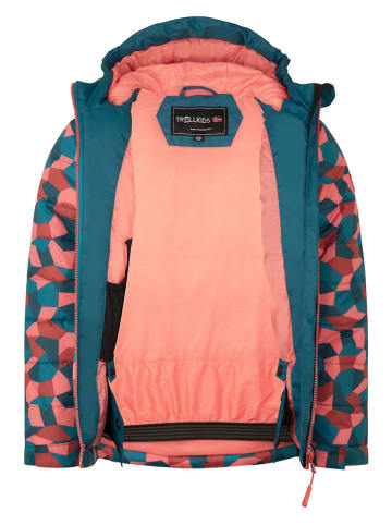 Trollkids Ski-/ Snowboardjacke "Hemsedal" in Türkis