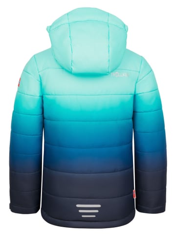 Trollkids Ski-/ Snowboardjacke "Hemsedal" in Türkis/ Dunkelblau
