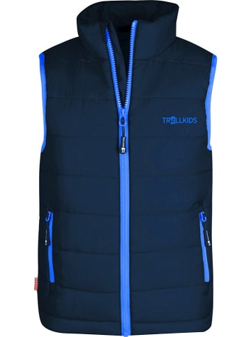 Trollkids Functionele bodywarmer "Trondheim" donkerblauw