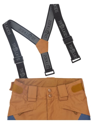 Trollkids Ski-/snowboardbroek "Kongsberg" lichtbruin