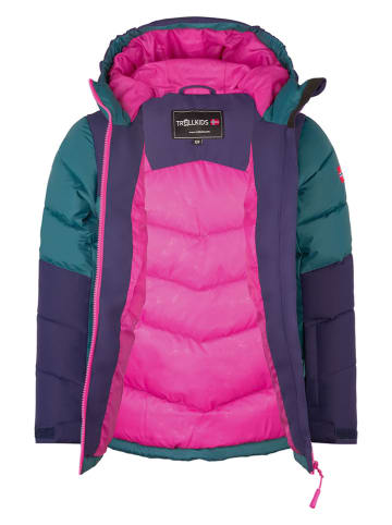 Trollkids Winterjas "Narvik" turquoise