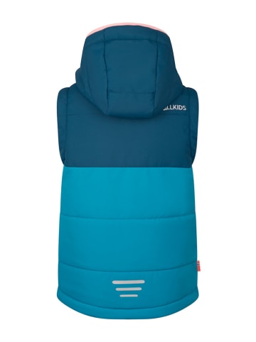 Trollkids Functionele bodywarmer "Narvik" lichtroze/blauw