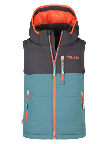Trollkids Functionele bodywarmer "Narvik XT" blauw/zwart