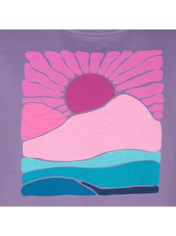 Trollkids Shirt "Falketind T" paars