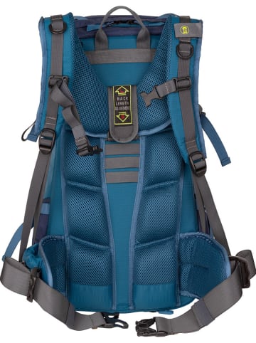 Trollkids Rugzak "Trolltunga" blauw - (B)30 x (H)50 x (D)16 cm