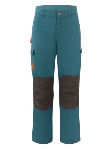 Trollkids Softshelltrekkingbroek "Trollheimen" petrol
