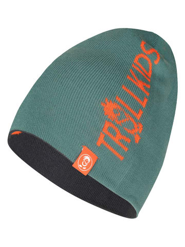Trollkids Omkeerbare beanie "Troll" zwart/blauw