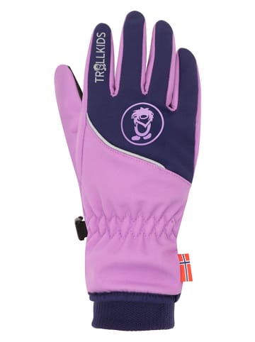 Trollkids Functionele handschoenen "Trolltunga" paars