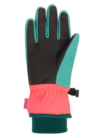 Trollkids Functionele handschoenen "Trolltunga" petrol