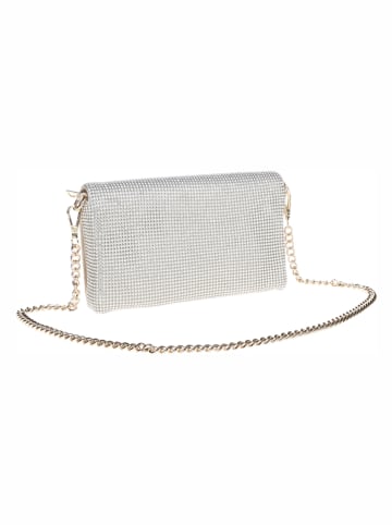 Hey Marly Schoudertas "Sassy Sister Sparkle" zilverkleurig - (B)15 x (H)25 x (D)5 cm