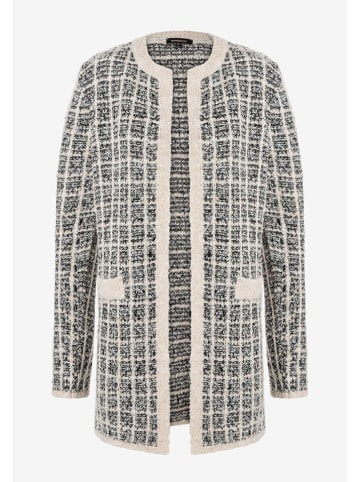 More & More Longcardigan in Creme/ Grau