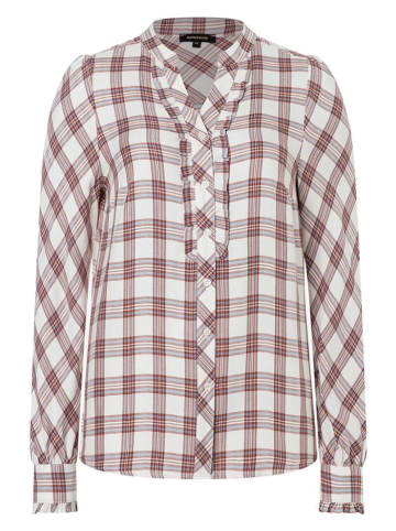 More & More Blouse crème/lichtbruin