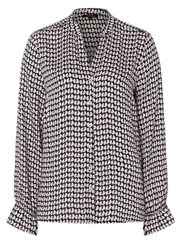 More & More Bluzka w kolorze czarno-beżowym