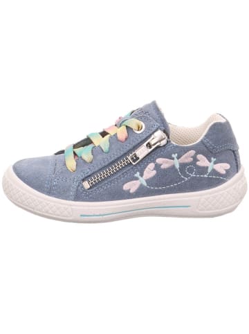 superfit Skórzane sneakersy "Tensy" w kolorze niebieskim