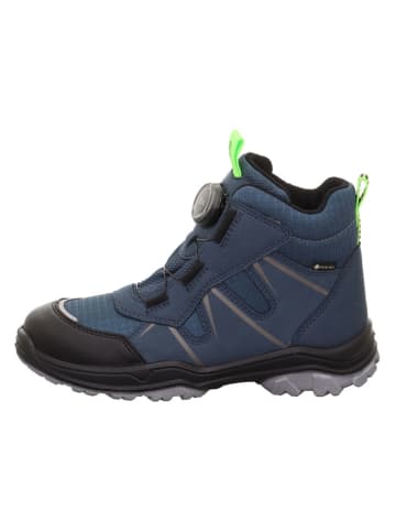 superfit Leren boots "Jupiter" donkerblauw