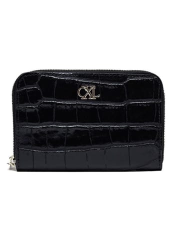 CXL by Christian Lacroix Leren portemonnee "Tuilerie" zwart - (B)12 x (H)10 cm