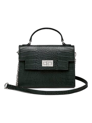 CXL by Christian Lacroix Leder-Henkeltasche "Monceau" in Schwarz - (B)21 x (H)15 x (T)9 cm