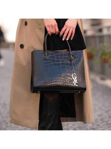 CXL by Christian Lacroix Henkeltasche "Montaigne" in Schwarz - (L)15,5 x (B)15 x (H)26 cm