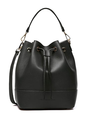 CXL by Christian Lacroix Leren schoudertas "Elysé" zwart - (L)16 x (B)15 x (H)28 cm