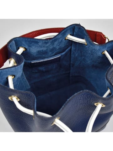 CXL by Christian Lacroix Schoudertas "Elysé" donkerblauw - (L)25 x (B)15 x (H)28 cm