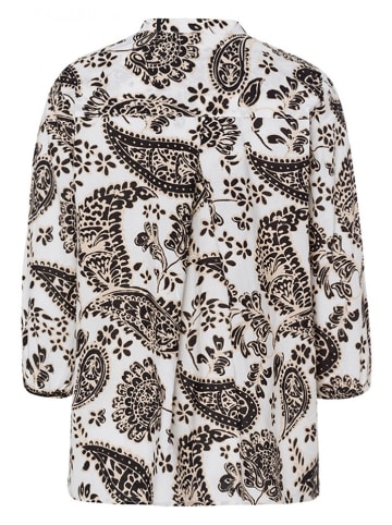 More & More Blouse wit/zwart