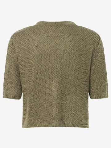 More & More Cardigan in Khaki