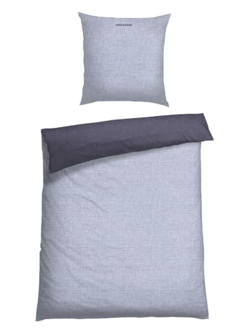 Schiesser Renforcé-Bettwäsche-Set "Double Face" in Lila