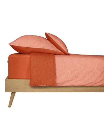 Schiesser Renforcé-Bettwäsche-Set in Orange