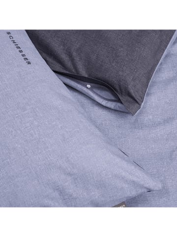 Schiesser 2er-Set: Renforcé-Kissenhüllen in Lila