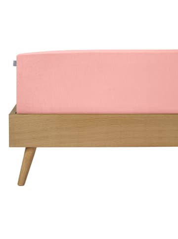 Schiesser Jersey-Spannbettlaken in Rosa