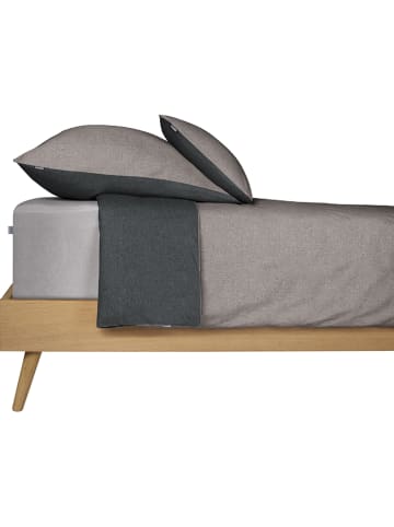 Schiesser Spannbettlaken "Elli" in Grau