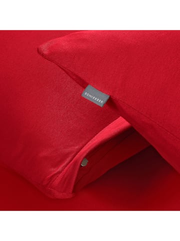 Schiesser Jersey kussensloop "Jessi" rood