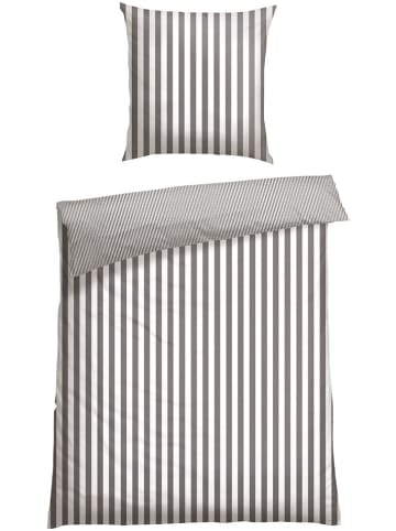 Schiesser Renforcé beddengoedset grijs/wit