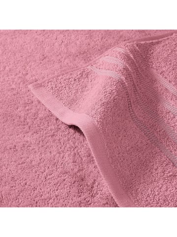 Schiesser 2er-Set: Duschtücher "Milano" in Rosa