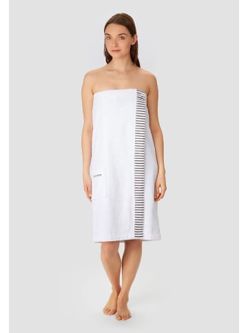 Schiesser Saunakilt "Rom" in Weiß