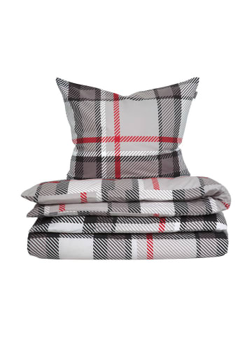 Schiesser Fijnbiber beddengoedset "Talisa" grijs