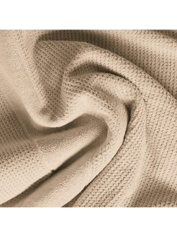Schiesser 2-delige set: badhanddoeken "Turin" beige