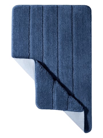 Schiesser Dywanik łazienkowy "Milano" w kolorze granatowym